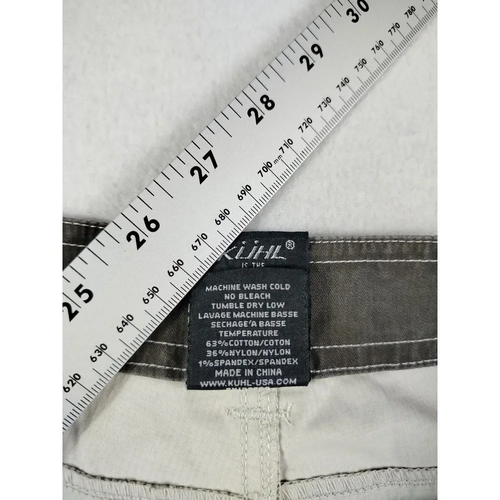 Kuhl‎ Jeans Womens 12 Brown Gorpcore Hiking Fishing Normcore Outdoors Utility